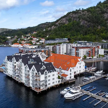 Dinbnb Lux I At The Exclusive City Fjord Island I Free Parking Apartamento Bergen