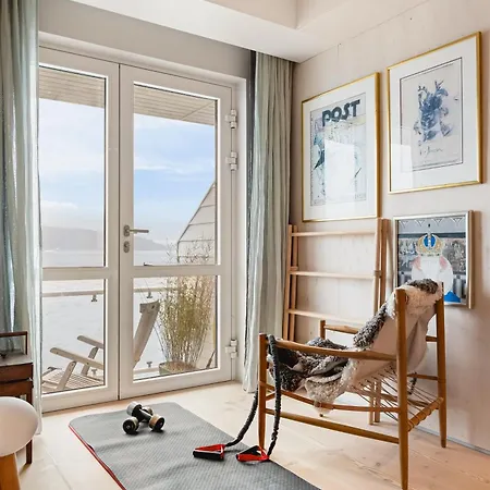 Dinbnb Lux I At The Exclusive City Fjord Island I Free Parking شقة