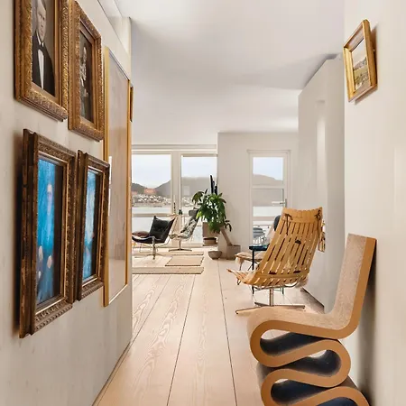 Dinbnb Lux I At The Exclusive City Fjord Island I Free Parking Leilighet
