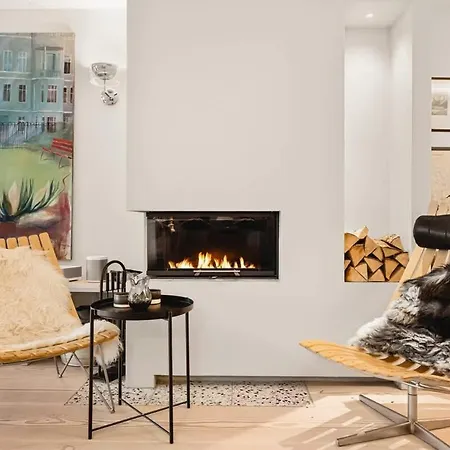 Dinbnb Lux I At The Exclusive City Fjord Island I Free Parking شقة برغن